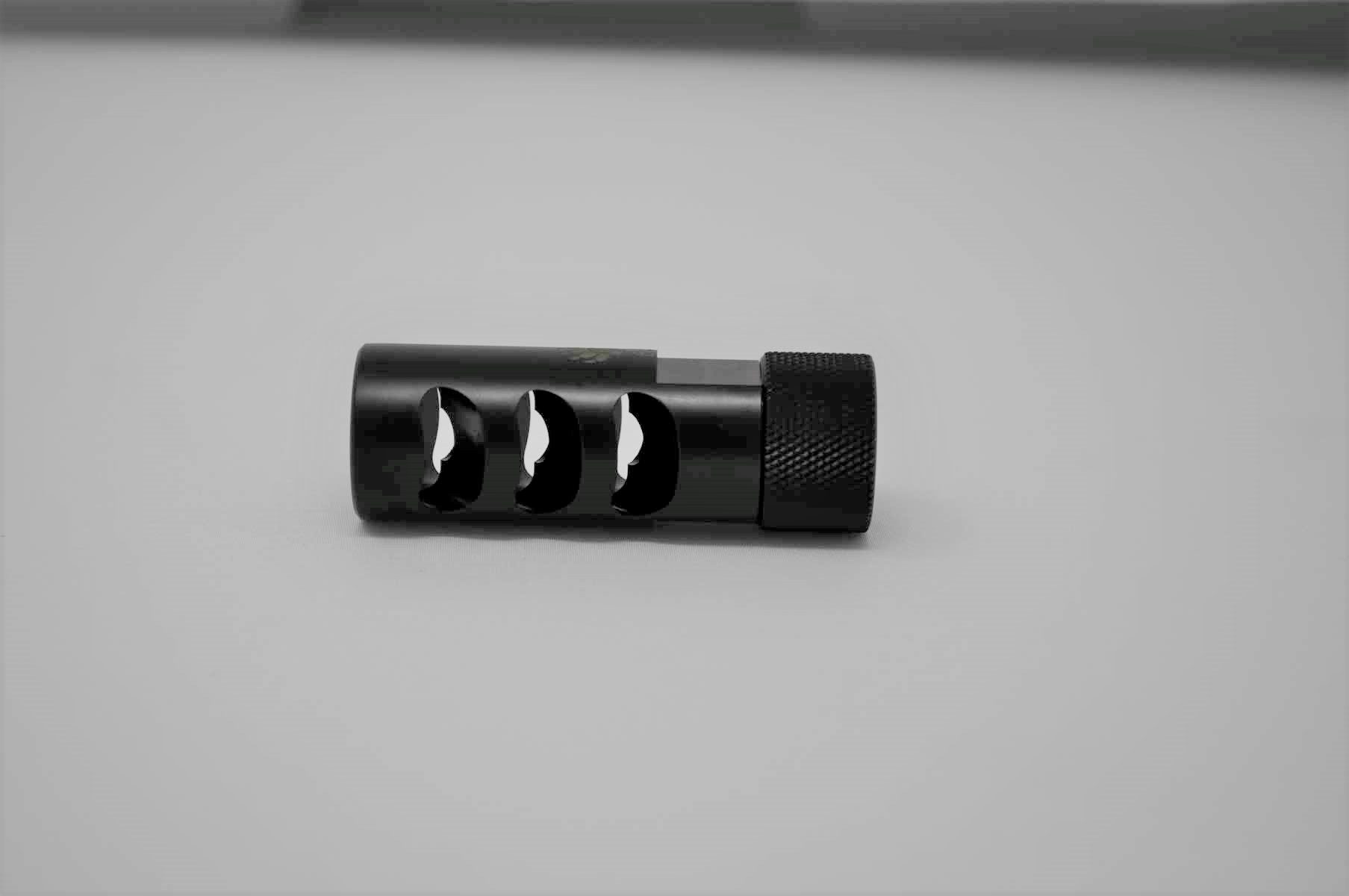 Outdoorsmans Self-Timing Titanium Muzzle Brake