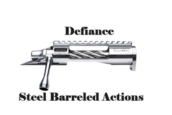 Defiance Classic Steel Barreled Actions