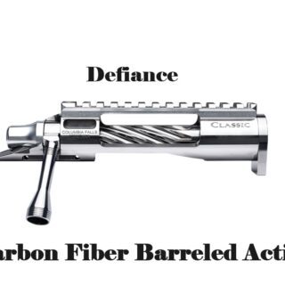Defiance Classic Carbon Fiber Barreled Actions