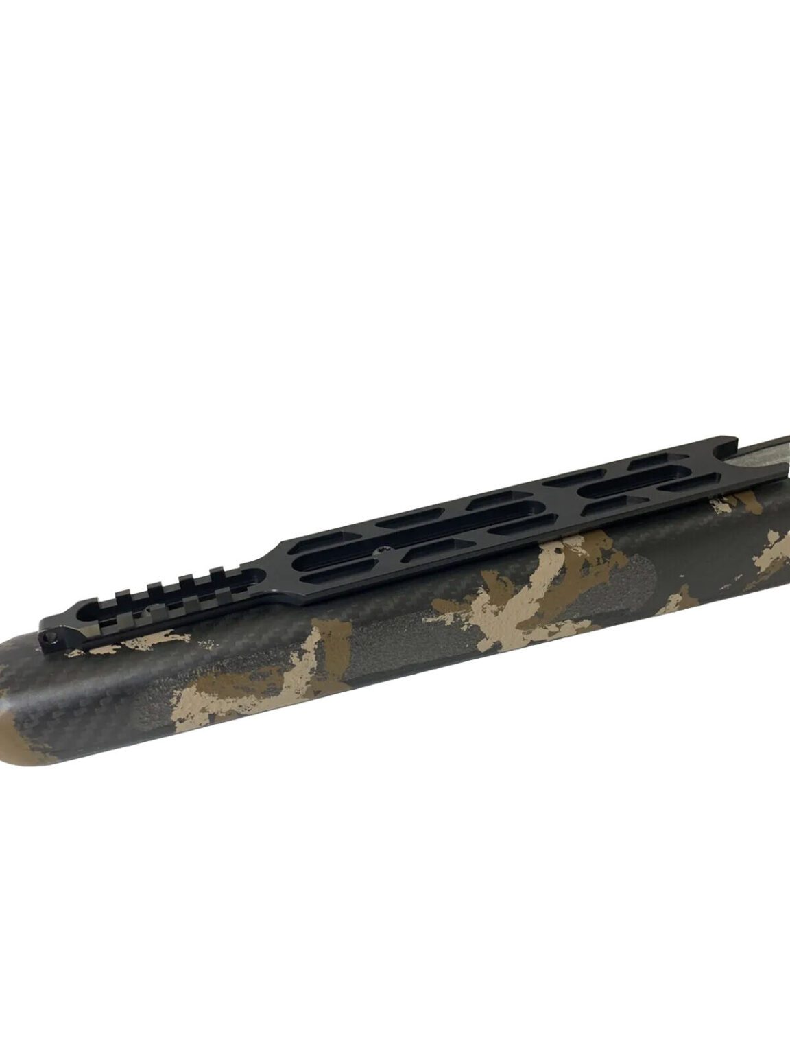 thumbnail image 2 of Arca-Swiss / Picatinny Hybrid Bipod Rail Mount - Mini Low Profile, Angled & Fluted, Anodized Aluminum 2 of 4