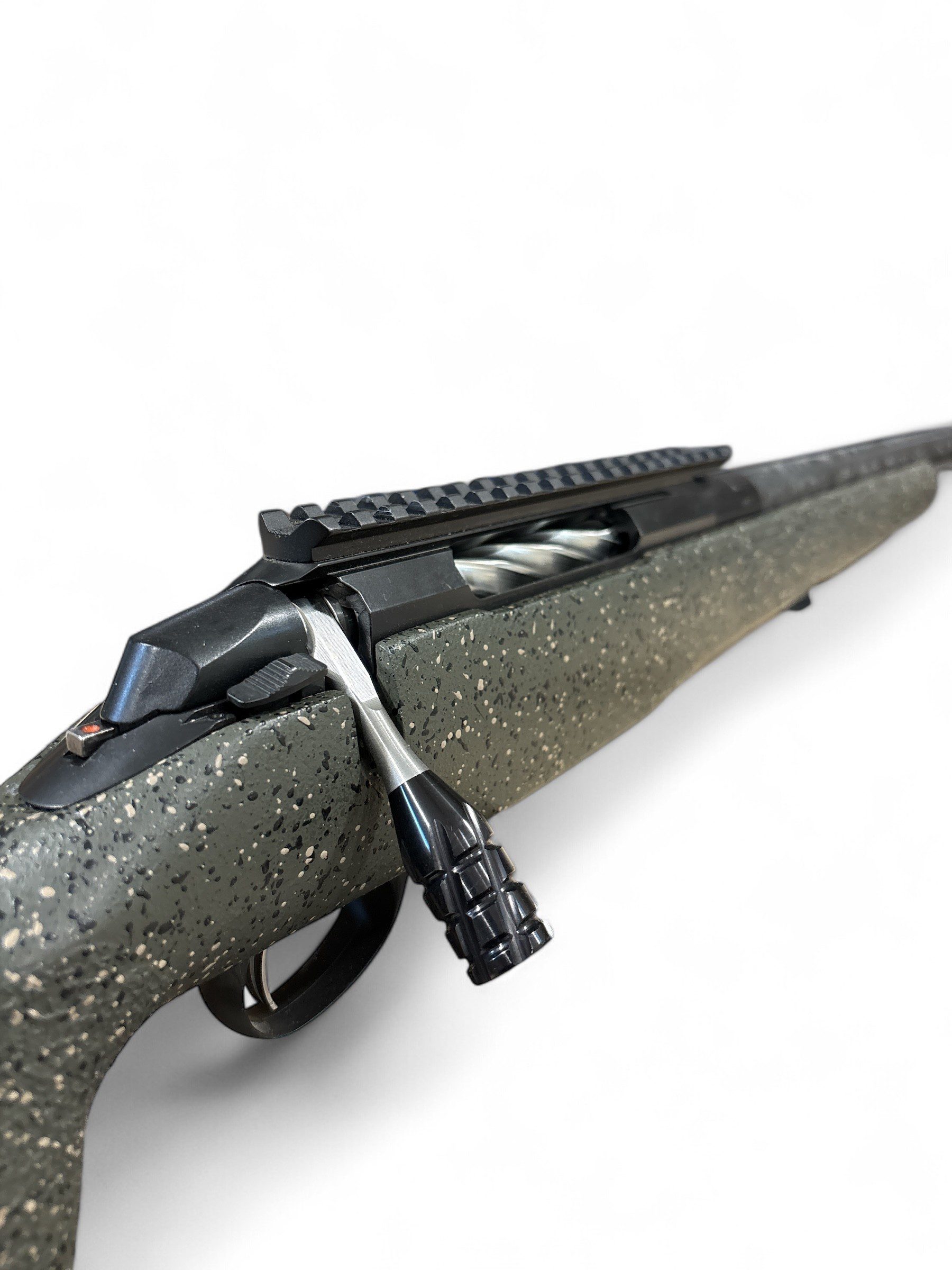 Tikka bolt handle mini helical fluted knob