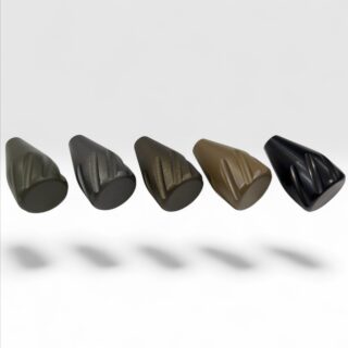 Spiral Fluted Large Bolt Knob