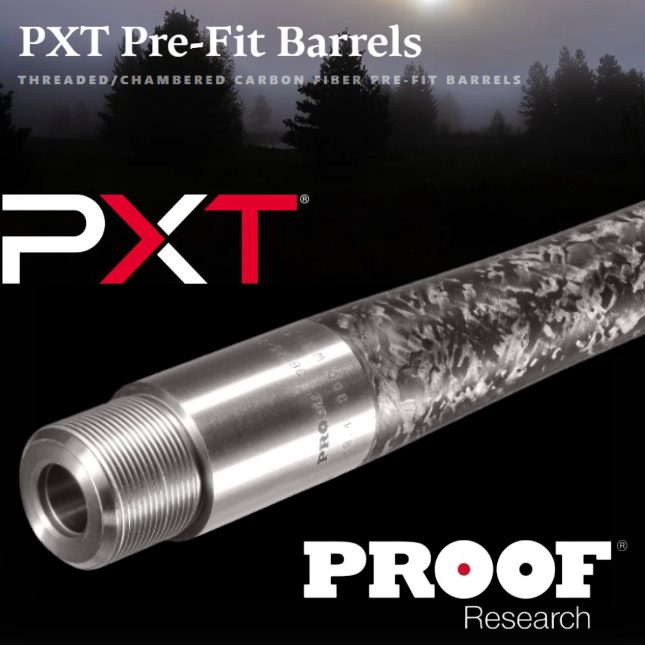 Proof PXT Pre-Fit Barrels