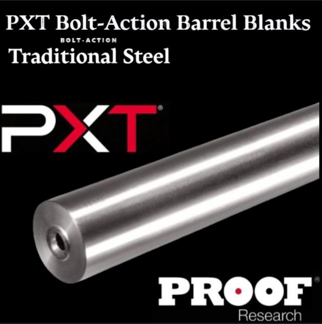 Proof PXT Stainless Barrel Blanks